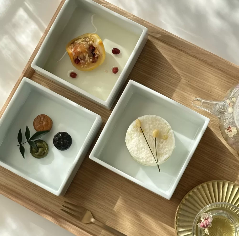 韓国伝統菓子とお茶ページタイトル画像