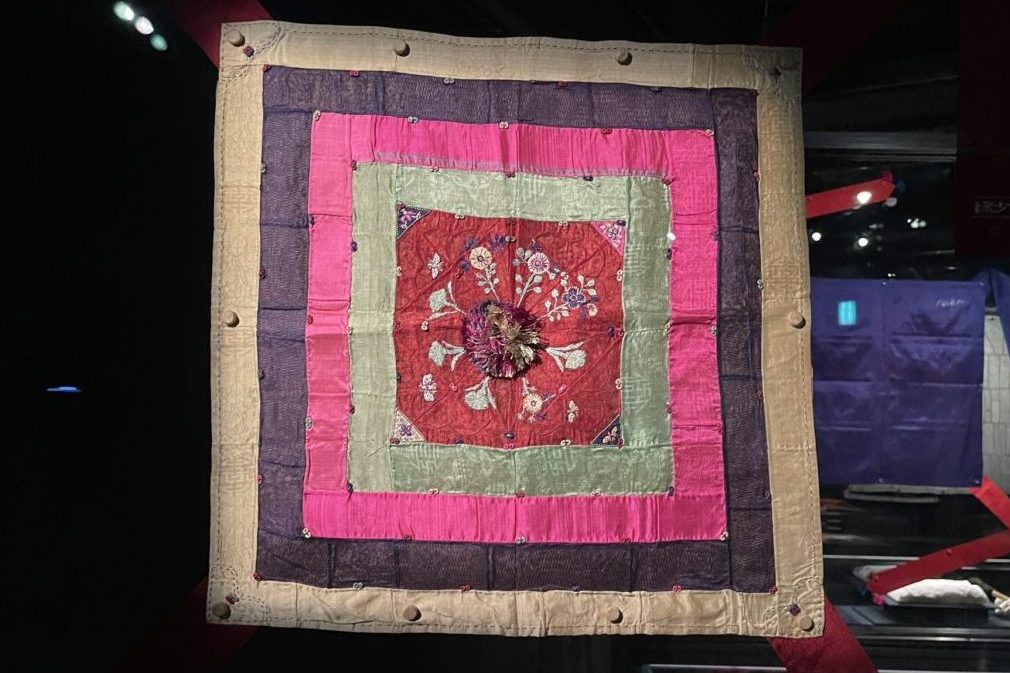 博物館のポジャギ展示